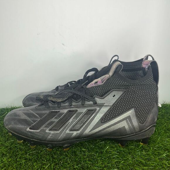 Adidas Freak Ultra 23 Inline Black Chrome Football Cleats  Mens 12.5 - Picture 1 of 7